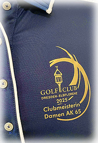 Brustaufdruck Clubmeisterpolo