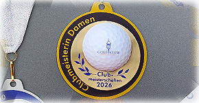 Goldmedaille Golf Clubmeisterschaften 2026